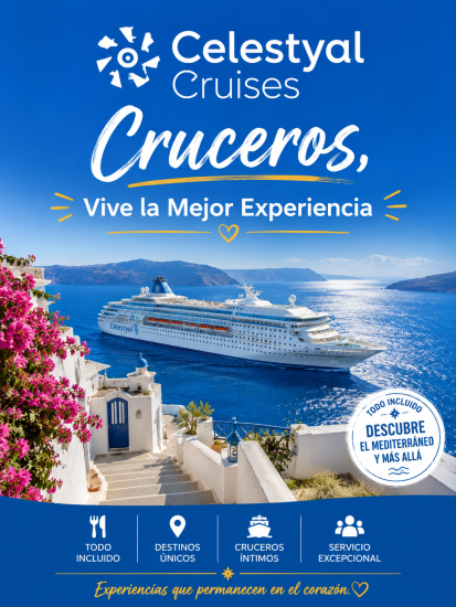 Celestyal Cruises Cruceros, Vive la Mejor Experencia.