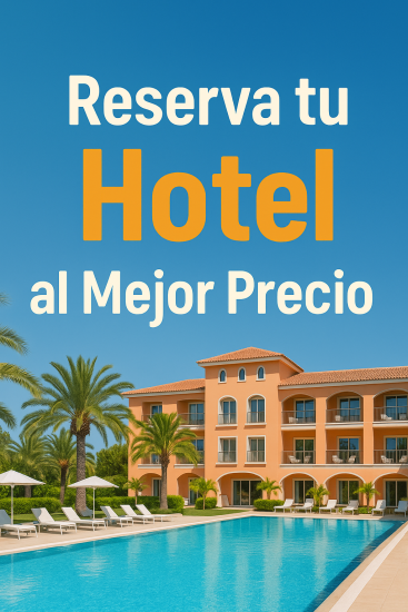 Reserva tu hotel al Mejor Precio. 