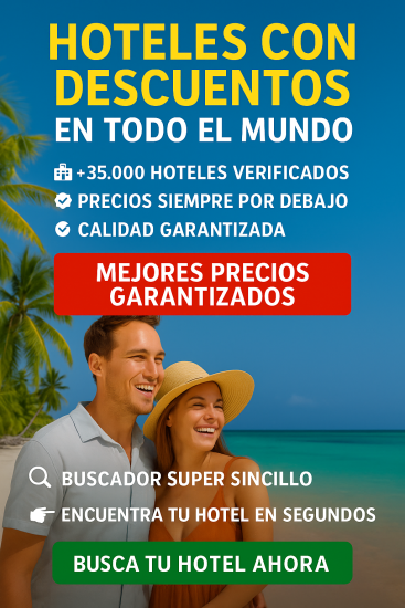 Mas de 35.000 hoteles