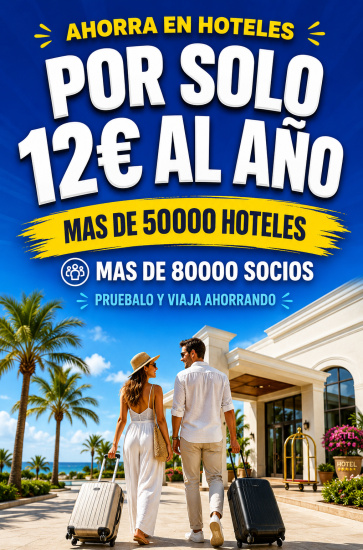 Mas de 50..000 hoteles con descuentos.