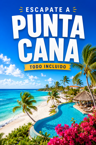 Viaja a Punta Cana con vuelos incluidos+Hotel+Seguro